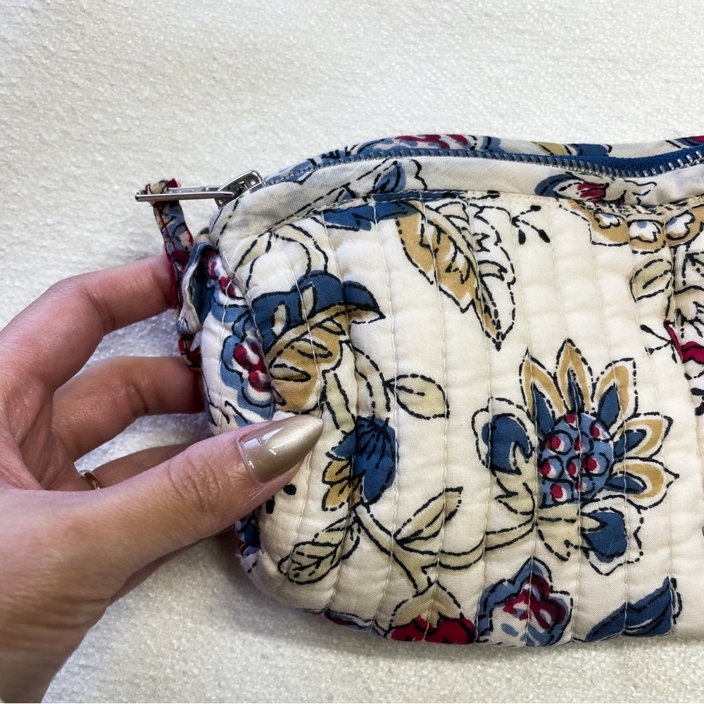 Pottery Barn Floral Print Pencil Travel Case - Picture 2 of 6